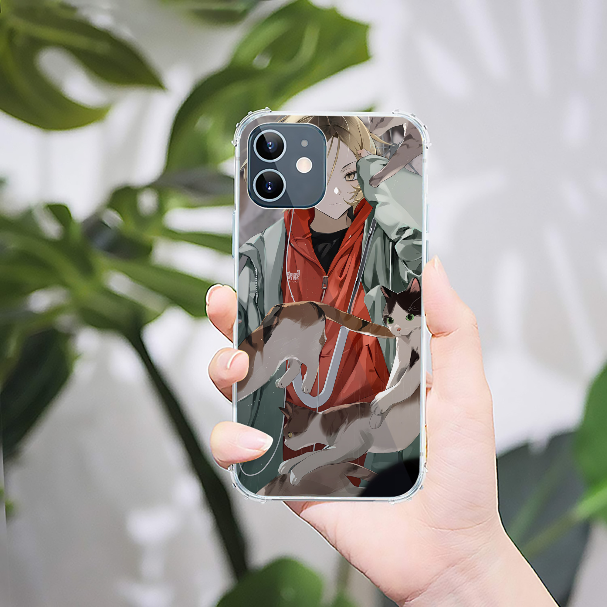 （画像用） ハイキュー!! Haikyu!! 【iPhone 12シリーズ対応】透明スマホケース（クリアソフトケース）